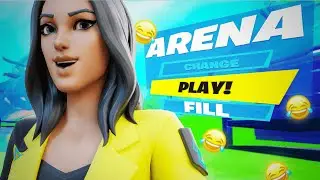 Best Fortnite Funny Moments in ARENA FILL! 😂