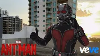 🐜 #AntMan testing out his new suit in #Marvel City @vevedigitalcollectibles #Shorts #VeVe