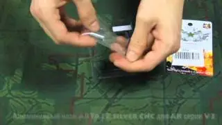 Алюминиевый нозл ARTAZZ Silver CNC для АК серии V3