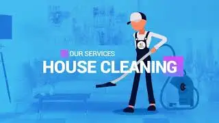 Edit Explainer Video Cleaning Services | After Efects Project Files