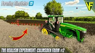 The Realism Experiment: Calmsden Farm - Day 2 | Farming Simulator 22