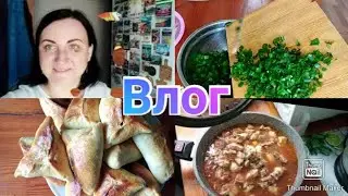 Отвечаю на комментарии / Пирожки с луком и яйцом рецепт / Жареная вермишель / Покупки / Влог