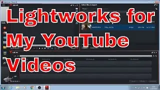 LightWorks Basic Tutorial Very Easy YouTube Free Video Editor with OBS Studio to record the screen