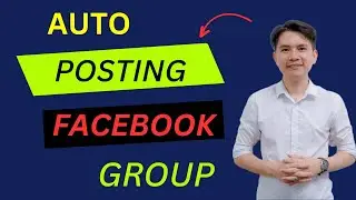 How To Set Auto Posting In Facebook Group 2024 | Poster Multiple To Groups