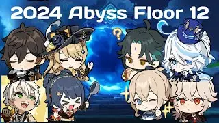 Genshin 4.3 Spiral Abyss 12th Floor 9 Star Clear | C0 Navia Double Pyro and C0 Xiao Triple Support