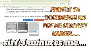 Photos and Documents Convert to pdf