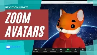 New Zoom 3D Avatars without 3rd party app 