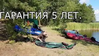 Сборка и тест надувной лодки Хантер 320 ЛКА