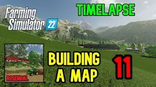 GATES-SPLINES-FARMLANDS-PDA | Building The Rosendal Map | Farming Simulator 22 | Timelapse | EP11/20
