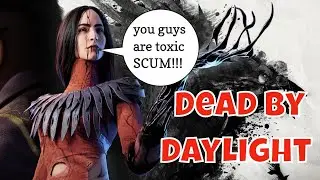 Dead by Daylight - Bullying this poor Artist (w/Rev & ZQswifty)