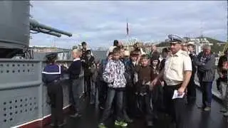 Экскурсия на крейсер 