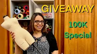 100,000 SUBSCRIBERS!! + 1/2 Size Dress Form Unboxing + Giveaway!