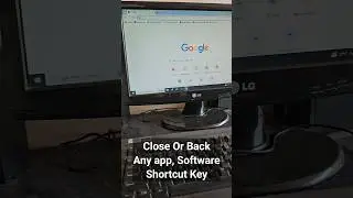 Open Or Close app, Software Shortcut Key | #shorts #short #shortvideo