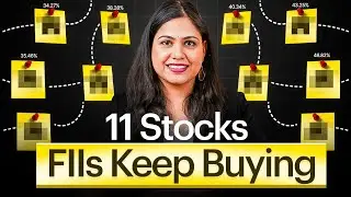 List Revealed ⚠️ - 11 Hidden Stocks FIIs & DIIs Are Buying in 2026 | April Smart Money Portfolio