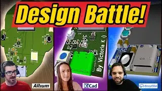 3 engineers race to design a PCB in 90 minutes | Design Battle