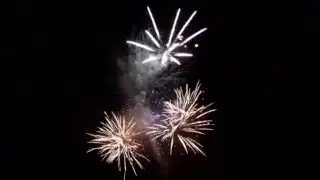 Салют 9 Мая 2016 г  Сахалин. Шахтёрск.