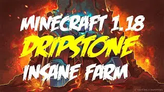 BEST MINECRAFT 1.18 DRIPSTONE FARM