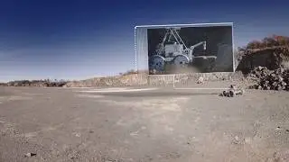 360° video of a simulated lunar rover mission