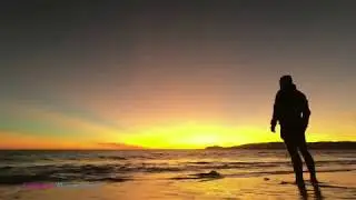Sunset. Atlantic ocean. Закат