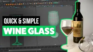 Modelling a Wine Glass in Maya