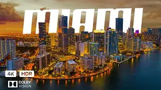 Miami, Florida, United States 8K Ultra HD Cinematic Drone Video