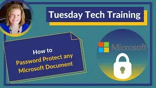 How to Password Protect Any Microsoft Document