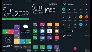 Win10 Pro MIUI 9 Third Party Theme by Tasveer Lakra
