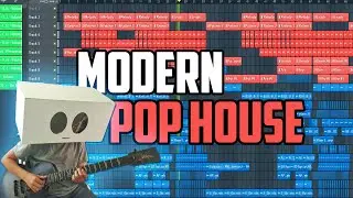 HOW TO MAKE MODERN POP HOUSE WITH GUITAR! (In under 5 minutes)