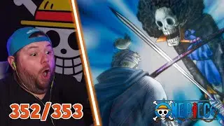 Laboon Was His Crewmate | One Piece Reaction - Episode 352 & 353