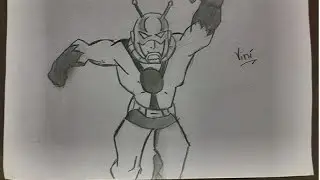 Desenhando o Homem-formiga