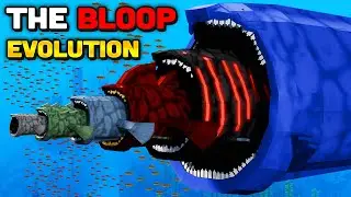 Minecraft But I Evolve MEGA BLOOP VS LEVIATHAN FINAL FORM