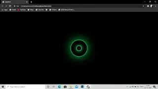 Glowing Circle Loading Page Animation - Css Animation Effects - Pure CSS Tutorial