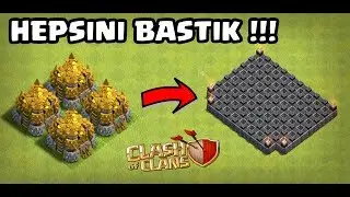 TÜM GANİMETİMİ DUVARA VERDİM !! (Acımadım !) | Clash Of Clans
