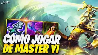 Como JOGAR de MASTER YI 2022 no WILD RIFT!