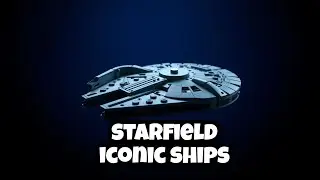 The Insane Design of the Millennium Falcon in starfield #shorts