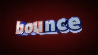 Cinema 4D Tutorial - Bouncing Text [part 2]