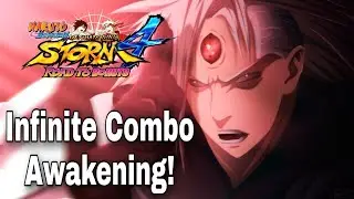 Six Paths Madara Infinite combo ( awakening ) - Naruto Ultimate Ninja Storm 4