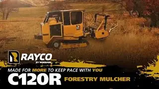 C120R Forestry Mulcher Equipment Features Walk-around