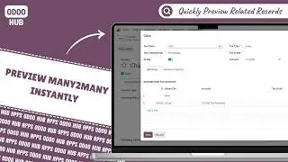 Instantly Preview Related Records of many2many_tags in Odoo | Many2Many Quick Preview | Odoo Hub