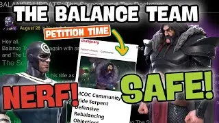 The Balancing Team: Bullseyes NERF but NOT The Serpent!! So Confusing 🫤 🎯