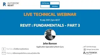 Webinar: Revit Fundamentals - Part 3