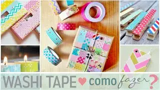 WASHI TAPE | como fazer