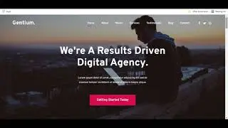 Gentium – A Creative Digital Agency WordPress Theme