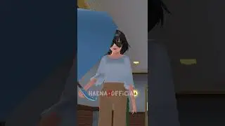 HAENA’S WORLD : SENANGNYA TURUN HUJAN #sakuraschoolsimulator #shorts