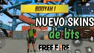 free fire De clasificatoria duelo de escuadra SKIN BTS colaboración