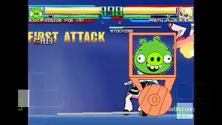 MUGEN Battles: Minion Pig VS Panty & Stocking 