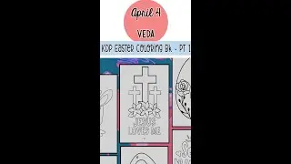 Designing a children's Easter coloring book Adobe InDesign - Part 1