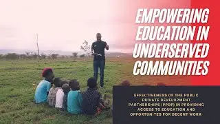 Access to education -  Effectiveness of the Public-Private Development Partnerships (PPDP)