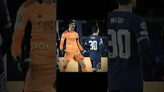 Courtois 🇧🇪 x Messi 🇦🇷 #football