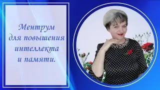 Ментрум для повышения интеллекта и памяти. 